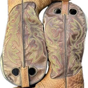 Western Boots Women 7.5 Leather Cowboy